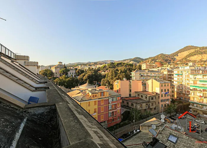 Penthouses With Parking In Palazzo San Paolo By Ml White House شقة جنوة